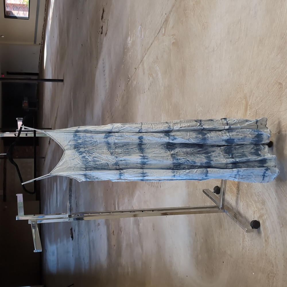 Acid Wash Vintage Denim Dress